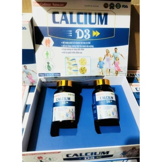 Calcium D3  BỔ SUNG CANXI, chống còi xương, loãng xương, phát triển chiều cao