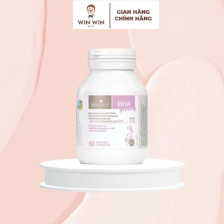 Viên Uống Bioisland DHA hộp 60 viên cho bà bầu giúp bổ sung đầy đủ DHA cho con