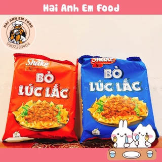 Gói Snack Bò Lúc Lắc, Đồ Ăn Vặt Cổng Trường