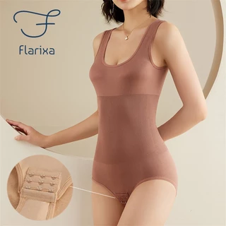 Flarixa Quần Lót Liền Mạch Định Hình Cơ Thể Plus Size Cho Nữ