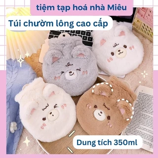 Túi chườm nóng đau bụng kinh hình thú, túi sưởi nóng lạnh mùa đông giữ nhiệt tốt - Quà tặng sinh nhật bạn gái