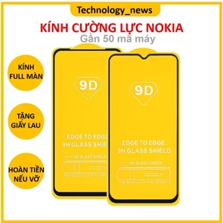 Kính Cường Lực Nokia FULL Màn hình C32 G22, G10,G11,G21,C21 plus, C20, G21, 7.2, 5.3, 2.3, 3.2, 1.4, 5.4, 3.4, 2.2, 2.4