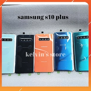 Vỏ Nắp Lưng Samsung S10 Plus,Kèm Kính Camera,Mặt Lưng Tráng Gương Hàng Đẹp.