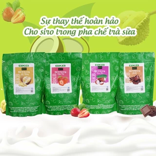 Bột Vị BKB Đủ Loại Gói 1Kg (Socola, Bạc Hà, Sầu Riêng, Khoai Môn, Xoài, Dừa, Bạc Hà, Trà Xanh, Dâu Tây).Bán Tách Lẻ 100G