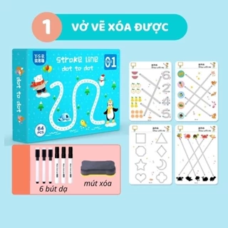 Vở tô vẽ xoá được, phương pháp giáo dục Montessori