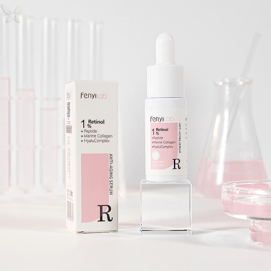 Retinol Face Serum Dưỡng Ẩm Làm Trắng Da Sáng Chống Lão Hóa Chống Nhăn Loại Bỏ Vết Thâm Fades Tinh Chất Chăm Sóc Da Mặt 17ml