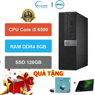 Máy Tính Đồng Bộ Dell 💟ThanhBinhPC💟 Dell Optiplex 3050 SFF ( CPU Core i5 6500 -RAM 8GB-SSD 120GB ) - Bảo Hành 12 Tháng.