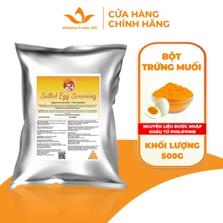 Bột Trứng muối Orange Chef làm sốt trứng muối, gia vị lắc Túi 500G - Nguyên liệu nhập khẩu Philippines