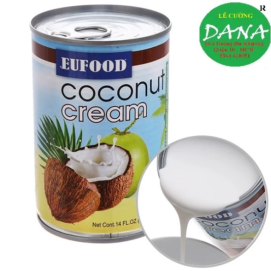 Nước cốt dừa Eufood Thái Lan 400ml