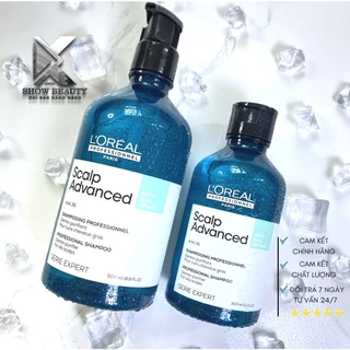 Dầu Gội Ngừa Dầu, Cân Bằng Dưỡng Chất Và Độ Ẩm Loreal Professionnel Scalp Advanced Anti-Gras Oiliness Size Nhỏ