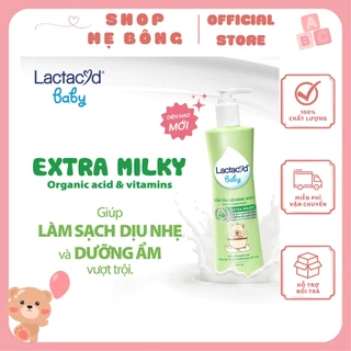 SỮA TẮM GỘI LACTACYD 250ML, 500ML CHO BÉ