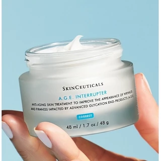 [HÀNG CÔNG TY] Kem Dưỡng Ngăn Ngừa Nếp Nhăn, Giúp Săn Chắc Da và Chống Lão Hóa Skinceuticals A.G.E. Interrupter 48ml