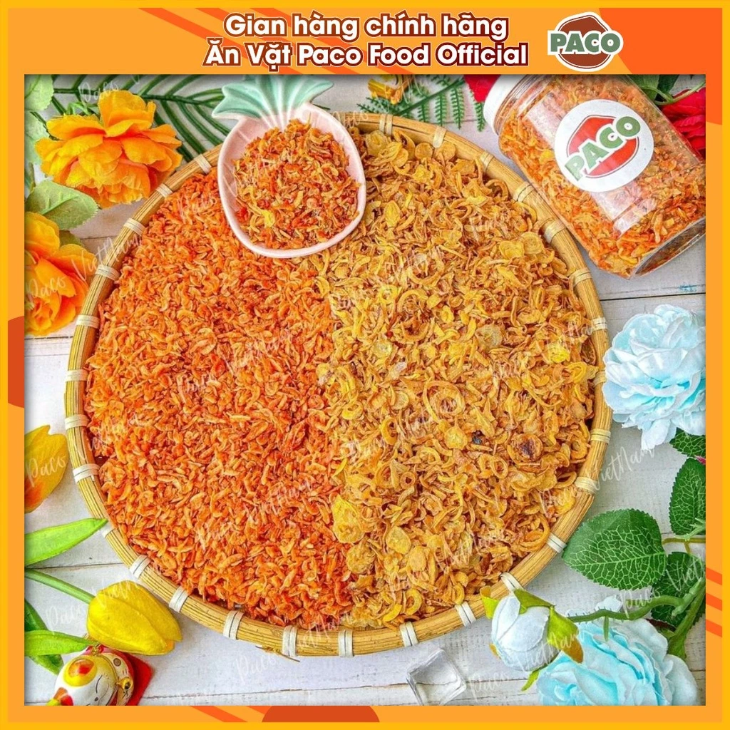hủ ruốc hành phi Paco Food đã qua sàn lựa kĩ càng ruốc hành phi miếng nguyên siêu ngon ăn kèm bánh tráng trộn bánh
