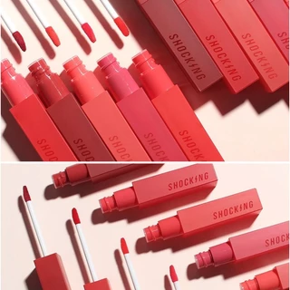 [Hàng Mới Về] Son Kem Lì Dưỡng Ẩm, Bền Màu Tonymoly The Shocking Lip Blur  4g