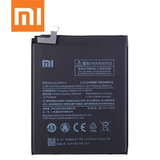Pin Xiaomi BN31 - Xiaomi Mi 5X / Mi A1 (3080mAh) Hàng zin nhập khẩu bảo hành 1 đổi 1