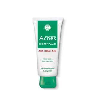 Acnes Creamy Wash – Kem Rửa Mặt Ngăn Ngừa Mụn 100g