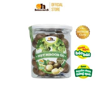 Hạt Macca Úc Nứt Vỏ Smile Nuts Hộp 215g