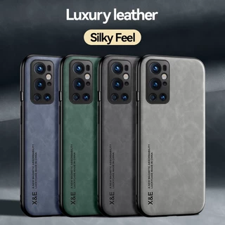 Luxury Sheepskin Leather Case For OnePlus 7 7T 8 8T 10T 9 Pro One Plus Nord 9RT ACE Pro Matte Magnetic Shockproof Protective Cover