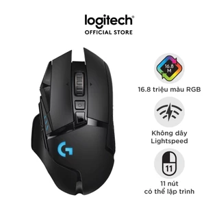 Chuột game không dây Lightspeed Logitech G502 - RGB, 11 nút lập trình