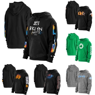 Áo Hoodie Thể Thao Bóng Rổ NBA Thời Trang Âu Mỹ Cá Tính Dành Cho Nam