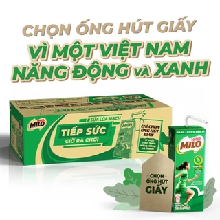 Sữa Milo có đường 180ml ( lốc 4 hộp)