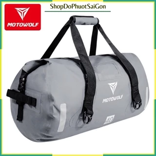 Túi Chống Nước Du Lịch Thể Thao Có Phản Quang Motowolf 40L