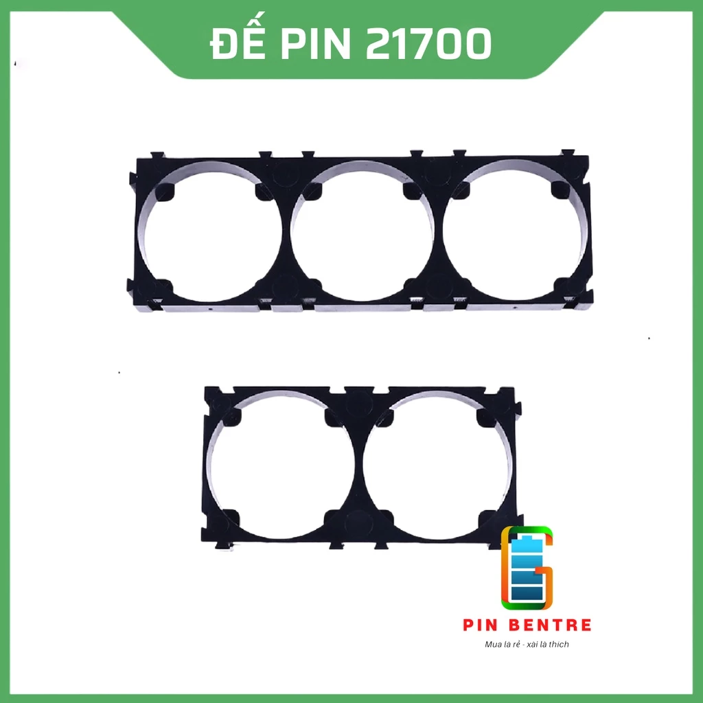 Đế cố định Pin 21700 có thể ghép nối lại [PBT247]