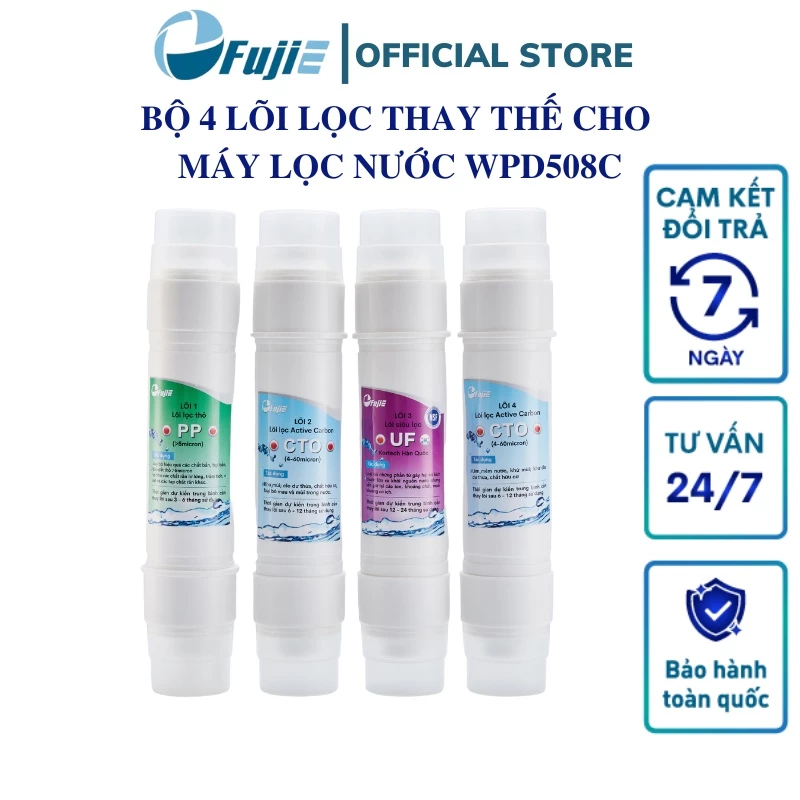 Bộ lõi lọc thay thế cho máy lọc nước FujiE WPD508C lọc nước tinh khiết UF