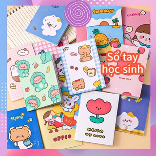 Sổ tay nhỏ, sổ tay ghi chép, notebook  quà tặng học sinh, Sổ Nhật ký học sinh văn phòng phẩm