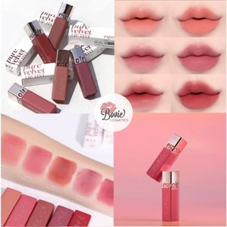 Son Kem Lì Espoir Couture Lip Tint Pure Velvet CR501 Cornelia RS101 Rosy Moon BR901 Marron Chou PP701 Hazel RD201 Garnet