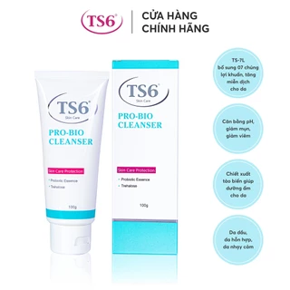 Sữa rửa mặt TS6 Pro-Bio Cleanser 100ml - da dầu, da dầu mụn