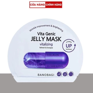 Mặt Nạ Dưỡng Da BanoBagi vita genic jelly mask vitalizing - TÍM