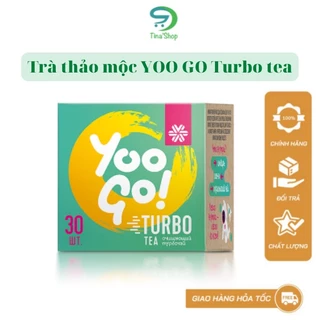 Trà thảo mộc thải độc giảm cân YOO GO TURBO TEA - Nhập khẩu liên bang Nga – 30 gói/hộp