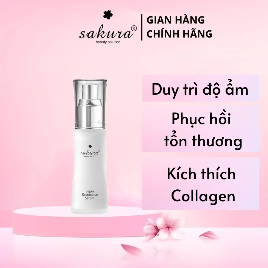 Serum phục hồi da chống lão hoá Sakura Super Restorative Serum 30ml