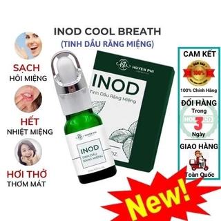 (Trợ Giá) Tinh Dầu Khử Hôi Miệng Inod Cool Breath Chính Hãng Huyền Phi, Serum Hôi Miệng