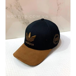 Nón Lưỡi Trai Cao Cấp, Nón Adidas Phối Da