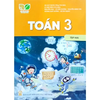 Sách giáo khoa Toán 3 tập 2 - Kết Nối Tri Thức - Bán kèm bao sách và bút chì 2B