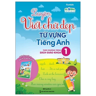 Sách Luyện Viết Chữ Đẹp Từ Vựng Tiếng Anh - Theo Chương Trình Sách Giáo Khoa 1