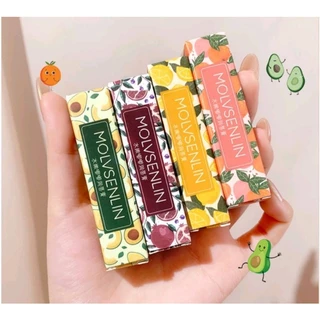 Son Dưỡng Vị Trái Cây _Giảm Thâm Môi Giảm Nứt Nẻ Môi Lip Balm Molvsenlin