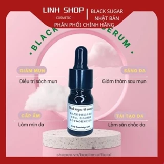 Serum Giảm Mụn Đường Đen BLACK SUGAR NHẬT BẢN Ngừa Thâm Mờ Sẹo Tái Tạo Dưỡng Da Căng Mịn 5ml