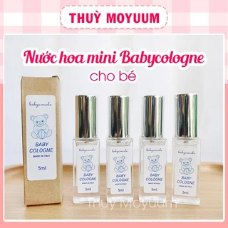 Nước hoa Mini Babycocole 5ml cho bé từ sơ sinh