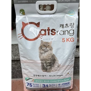 Thức ăn cho mèo catsrang 5kg, Thức ăn cho mèo nhập khẩu Hàn Quốc