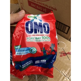 Bột giặt OMO công nghệ giặt xanh giúp xoáy bay vết bẩn loại bỏ mùi hôi 380g/770g