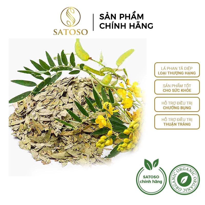 Lá phan tả diệp SATOSO sạch,sấy khô thượng hạng 500g- SA142