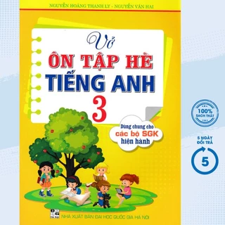 Sách - Vở Ôn Tập Hè Tiếng Anh 3 (Dùng Chung Cho Các Bộ SGK Hiện Hành) - HA