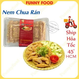 Nem Chua Rán Hà Nội – Nem Chua Rán Chiên Xù 500g – [Ship Hỏa Tốc HCM] – Funnyfood