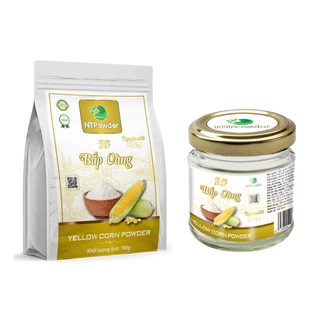 Bột Bắp Vàng sấy lạnh NTPowder hũ 60gr / túi 100gr - Nhất Tín Food