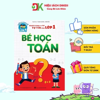 Sách - Bé học toán Hành trang cho bé tự tin vào lớp 1