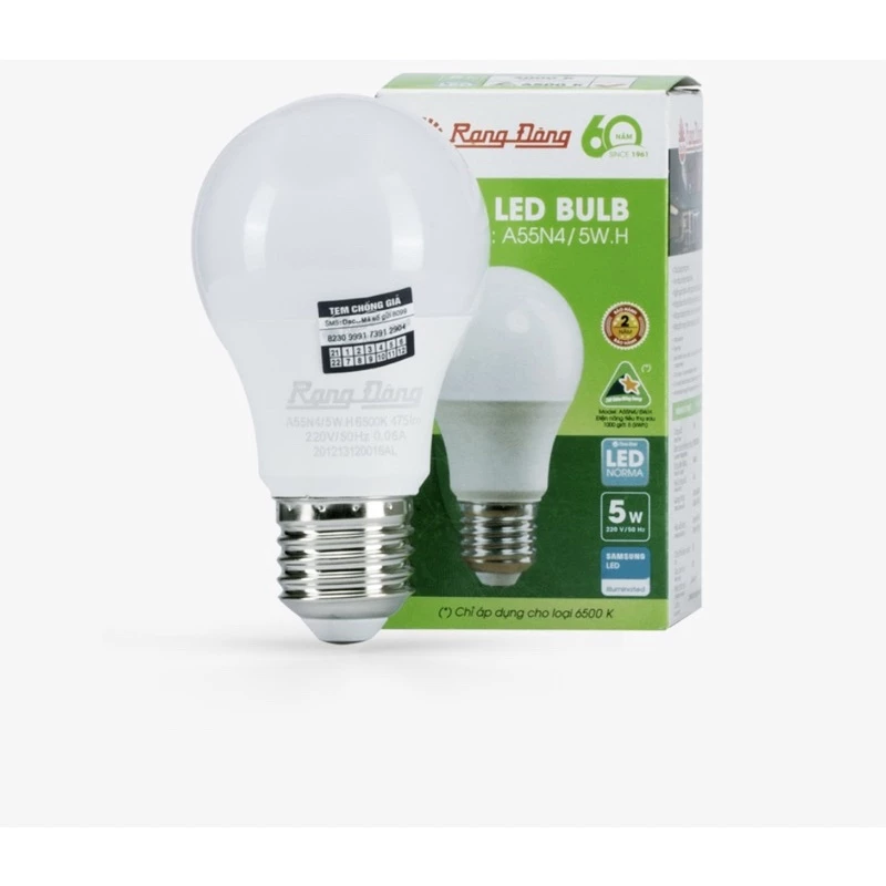 [CHÍNH HÃNG ]Bóng đèn LED Rạng đông 5W 7W 9W 12W 15W 20W