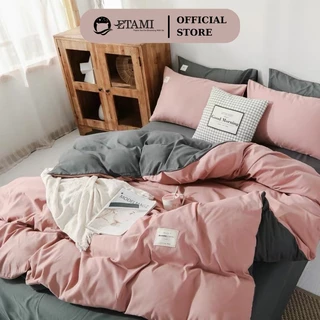 Bộ Chăn Ga Gối Cotton Tici ETAMI Bedding Drap Giường Đủ Kích Thước ( Không Kèm Ruột )